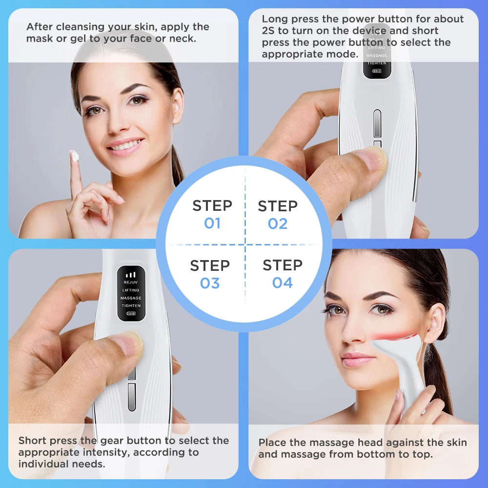 LiftLuxe™ 4-in-1 Facial Sculpting & Tightening Device
